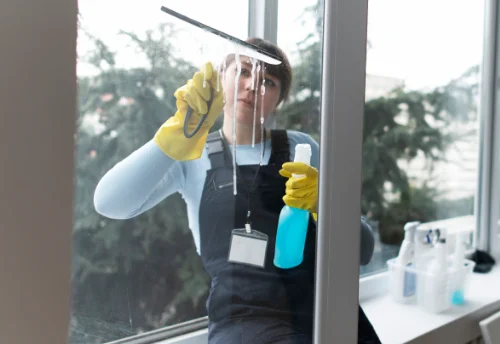 Nettoyage de vitres intérieures et extérieures à Continvoir